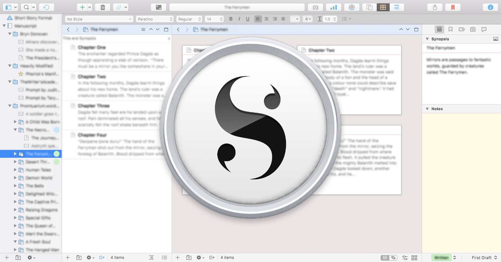 scrivener and devonthink pro