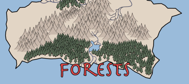 Making a Fantasy Map: Forests