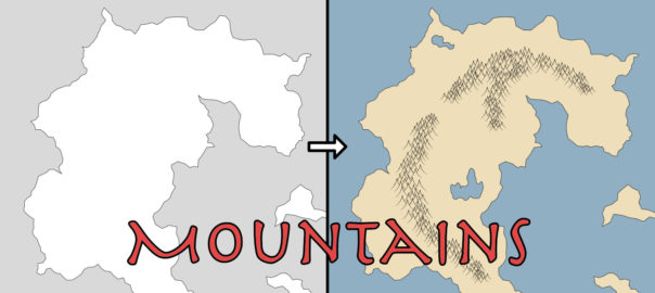 Making a Fantasy Map: Mountain Ranges